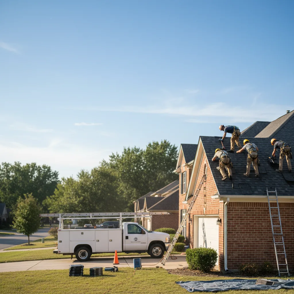 Roof Repair in Cushing